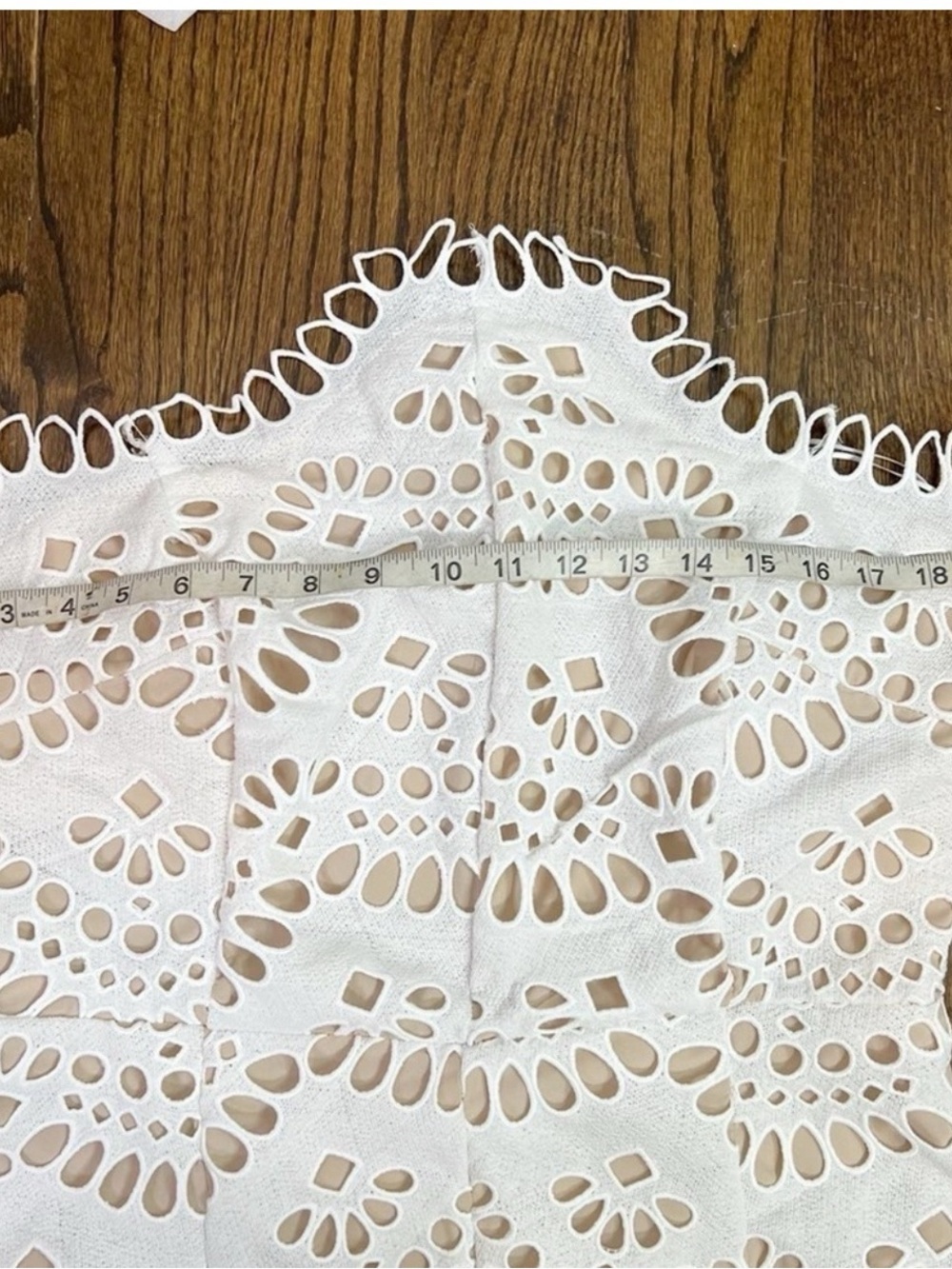 Elliatt Ivory Lace Cutout Tiered Maxi Dress - Picture 9 of 16